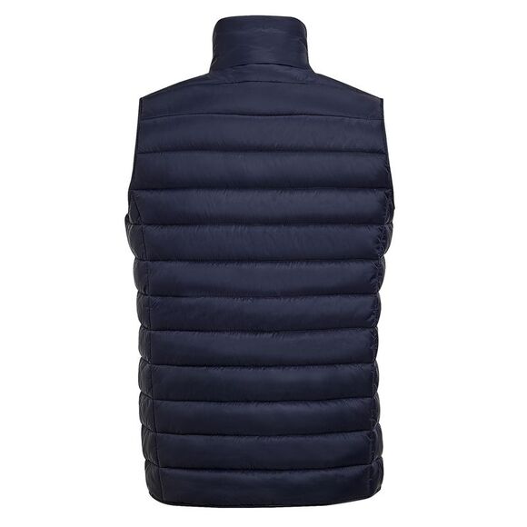 SOLS Mens Wave Padded Water Repellent Bodywarmer/Gilet / Navy - Picture 2 of 5